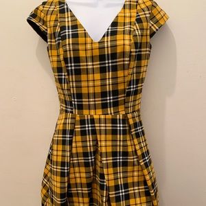 Copious Stripe balloon dress